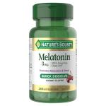 Nature's Bounty 3mg Melatonin Sleep Aid - Cherry