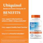 100% Natural Ubiquinol CoQ10 for Heart Health, 60 Softgels