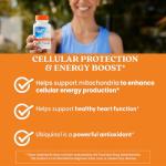 100% Natural Ubiquinol CoQ10 for Heart Health, 60 Softgels