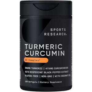 Turmeric Curcumin C3 Complex Capsules with Enhanced Absorption