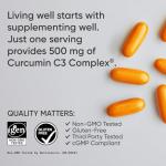 Turmeric Curcumin C3 Complex Capsules with Enhanced Absorption