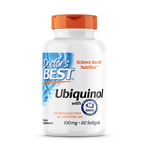 100% Natural Ubiquinol CoQ10 for Heart Health, 60 Softgels