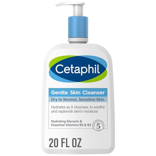 Cetaphil Hydrating Gentle Face Wash for Sensitive Skin