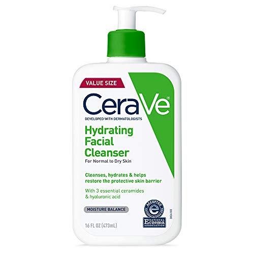 CeraVe Hydrating Facial Cleanser with Hyaluronic Acid