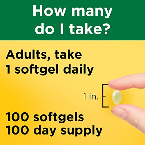 Potent Nature Made Vitamin E: 100 Softgels
