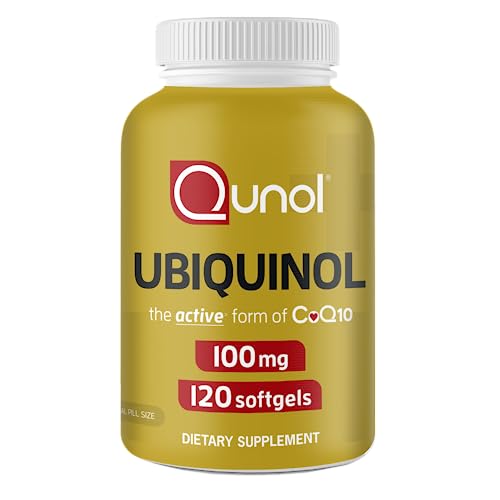 Qunol Ubiquinol CoQ10 Softgels 100mg - Heart Health