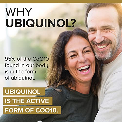 Qunol Ubiquinol CoQ10 Softgels 100mg - Heart Health