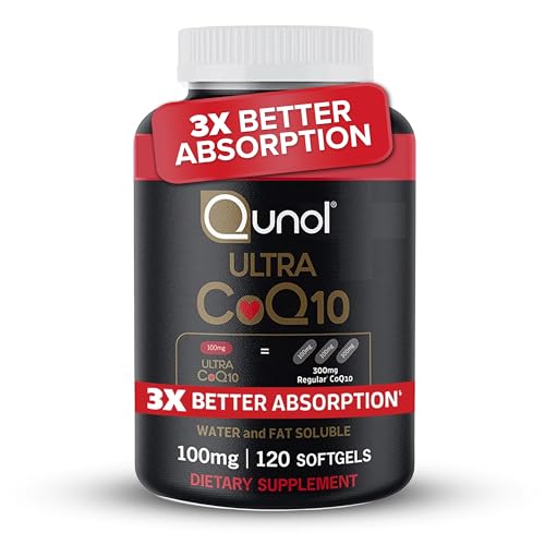 Qunol Ultra CoQ10 Softgels - Heart Health & Energy