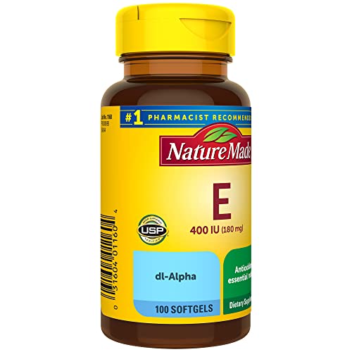 Potent Nature Made Vitamin E: 100 Softgels