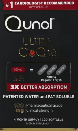 Qunol Ultra CoQ10 Softgels - Heart Health & Energy