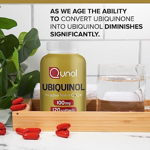 Qunol Ubiquinol CoQ10 Softgels 100mg - Heart Health