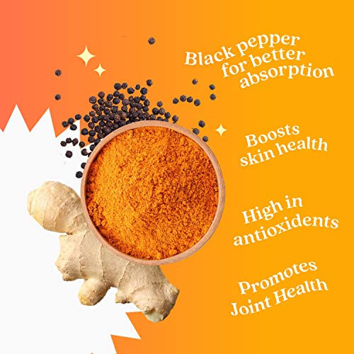 Turmeric Curcumin with Black Pepper & Ginger Supplement