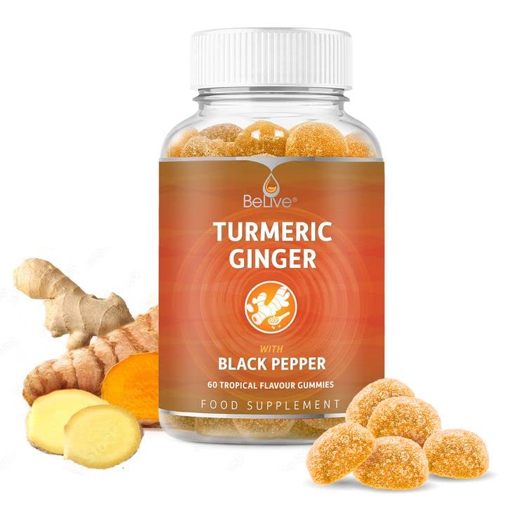 Turmeric Curcumin with Black Pepper & Ginger Supplement