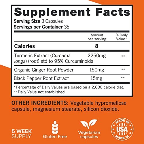 Qunol Turmeric Curcumin with Black Pepper & Ginger