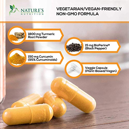 Turmeric Curcumin with BioPerine 1950mg - Joint Support