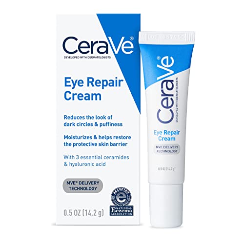 CeraVe Eye Repair Cream for Dark Circles, Puffiness