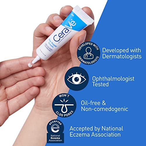 CeraVe Eye Repair Cream for Dark Circles, Puffiness