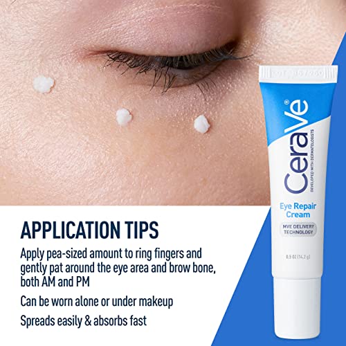 CeraVe Eye Repair Cream for Dark Circles, Puffiness