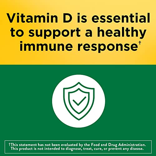 Vitamin D3 Softgel: Bone, Teeth, Muscle, Immune Support
