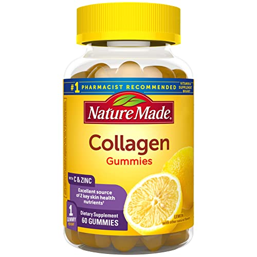 Nature Made Collagen Gummies with Vitamin C, Zinc, Biotin