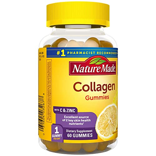 Nature Made Collagen Gummies with Vitamin C, Zinc, Biotin