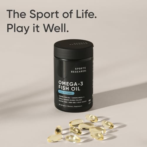 Triple Strength Omega 3 Fish Oil from Wild Alaskan Pollock