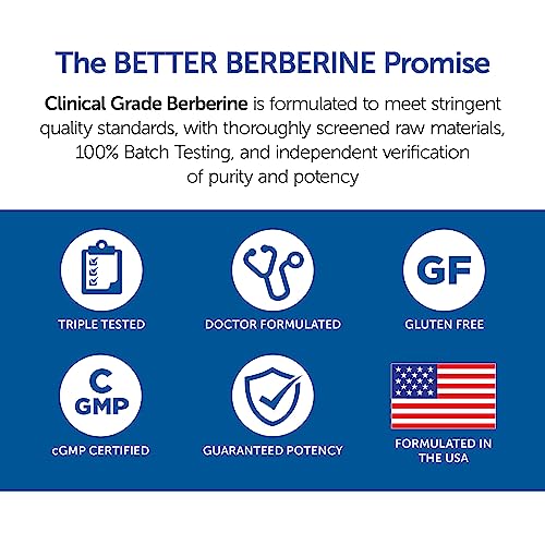 Dr. Whitaker's Berberine Supplement | 1,500mg | 30 Days