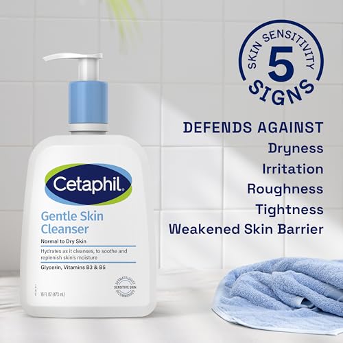 Cetaphil Hydrating Gentle Face Wash for Sensitive Skin