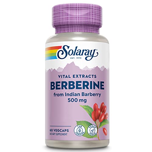 SOLARAY Berberine 500mg: Digestive & Immune Support (60 CT)