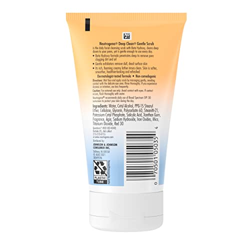 Neutrogena Oil-Free Daily Facial Scrub 4.2 Fl Oz
