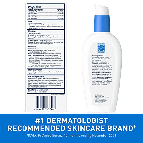 CeraVe SPF 30 AM Facial Moisturizing Lotion 3oz