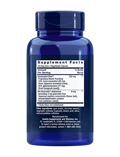 Optimized Resveratrol Elite - High Bioavailability - Brain Health