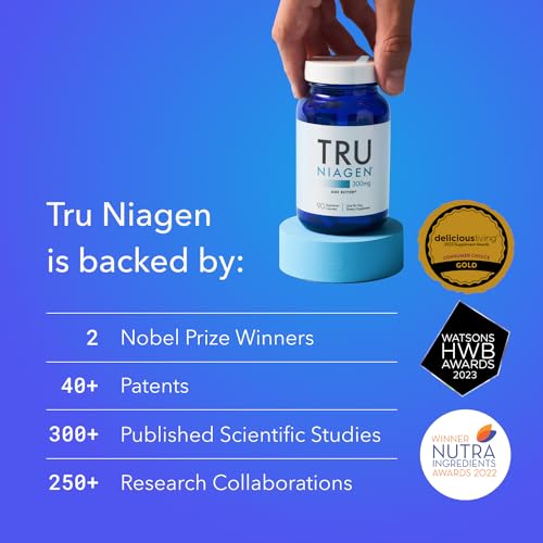 TRU NIAGEN 150mg | Patented NAD+ Supplement | 60 Servings