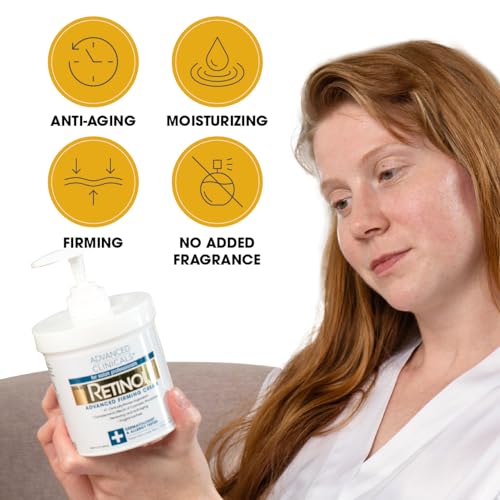 16oz Retinol Cream Erases Fine Lines, Fragrance-Free