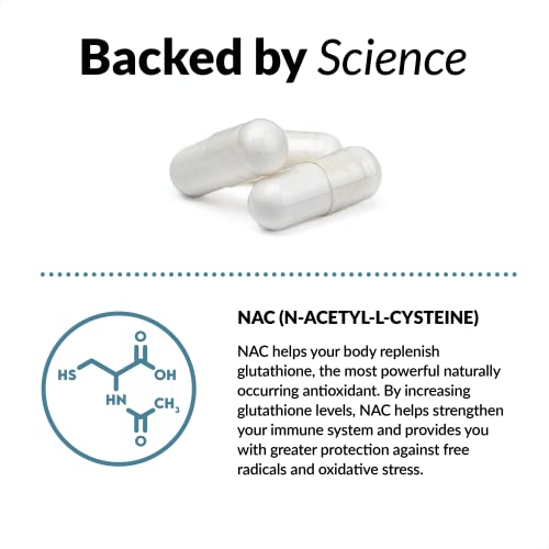 NAC Supplement 600 mg 200 Vegetable Capsules