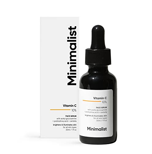 10% Vitamin C Face Serum | Brightening | Hydrating | All Skin Types | 1 Fl Oz