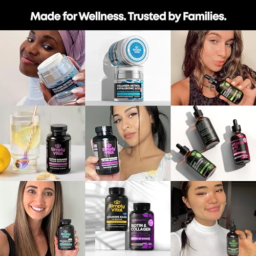 SimplyVital Collagen Anti-Aging Face Cream, Made in USA