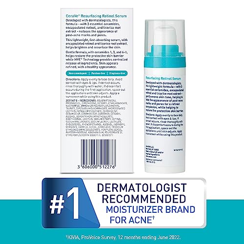 CeraVe Retinol Serum for Post-Acne Marks | 1 Oz