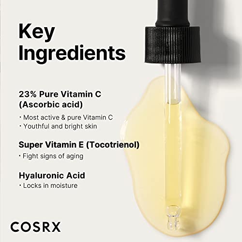 COSRX Vitamin C Serum with Hyaluronic Acid (0.7oz/20g)