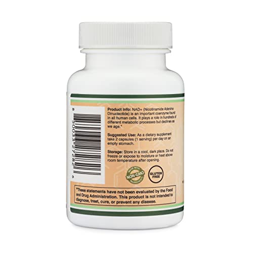 Pure NAD+ Booster - Third Party Tested, Vegan Non-GMO