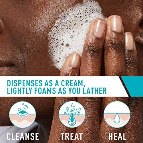 Acne-Fighting Foaming Cleanser with Benzoyl Peroxide & Hyaluronic