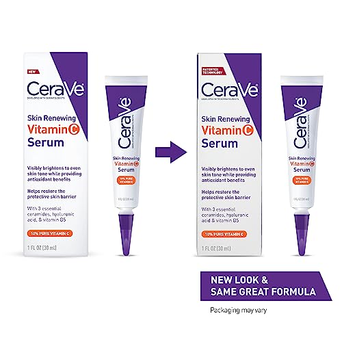 CeraVe Brightening Face Serum | 10% Pure Vitamin C