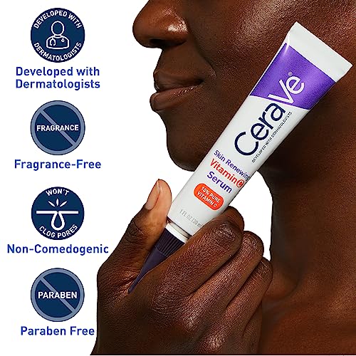 CeraVe Brightening Face Serum | 10% Pure Vitamin C