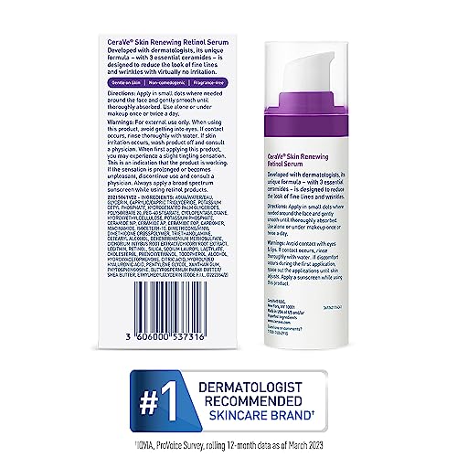 CeraVe Anti Aging Retinol Serum | Brightens Skin