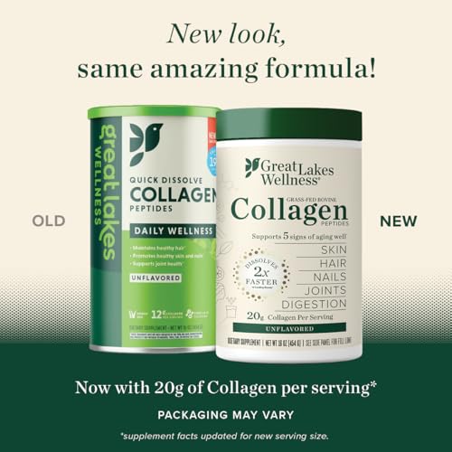Great Lakes Wellness Collagen Peptides Powder - 16 oz