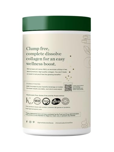 Great Lakes Wellness Collagen Peptides Powder - 16 oz