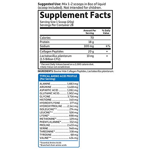 Grass Fed Collagen Peptides Powder for Hair Skin Nails Joints