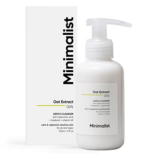 Gentle Face Wash for Sensitive Skin with Oat Extract