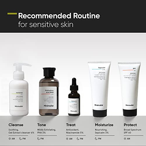 Gentle Face Wash for Sensitive Skin with Oat Extract