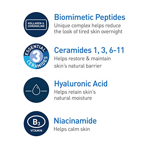 CeraVe Skin Renewing Night Cream | Hydrating Face Moisturizer